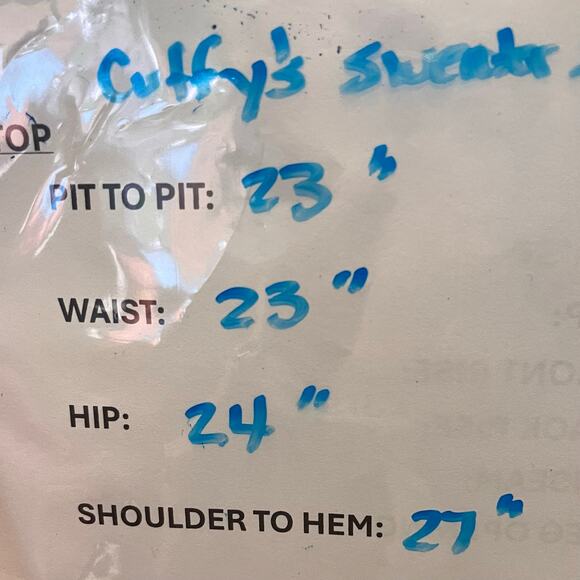 Cuffy’s Womens Gray Sweater XL Quarter Zip Nautical Cape Cod Comfy Warm Winter - Picture 5 of 6